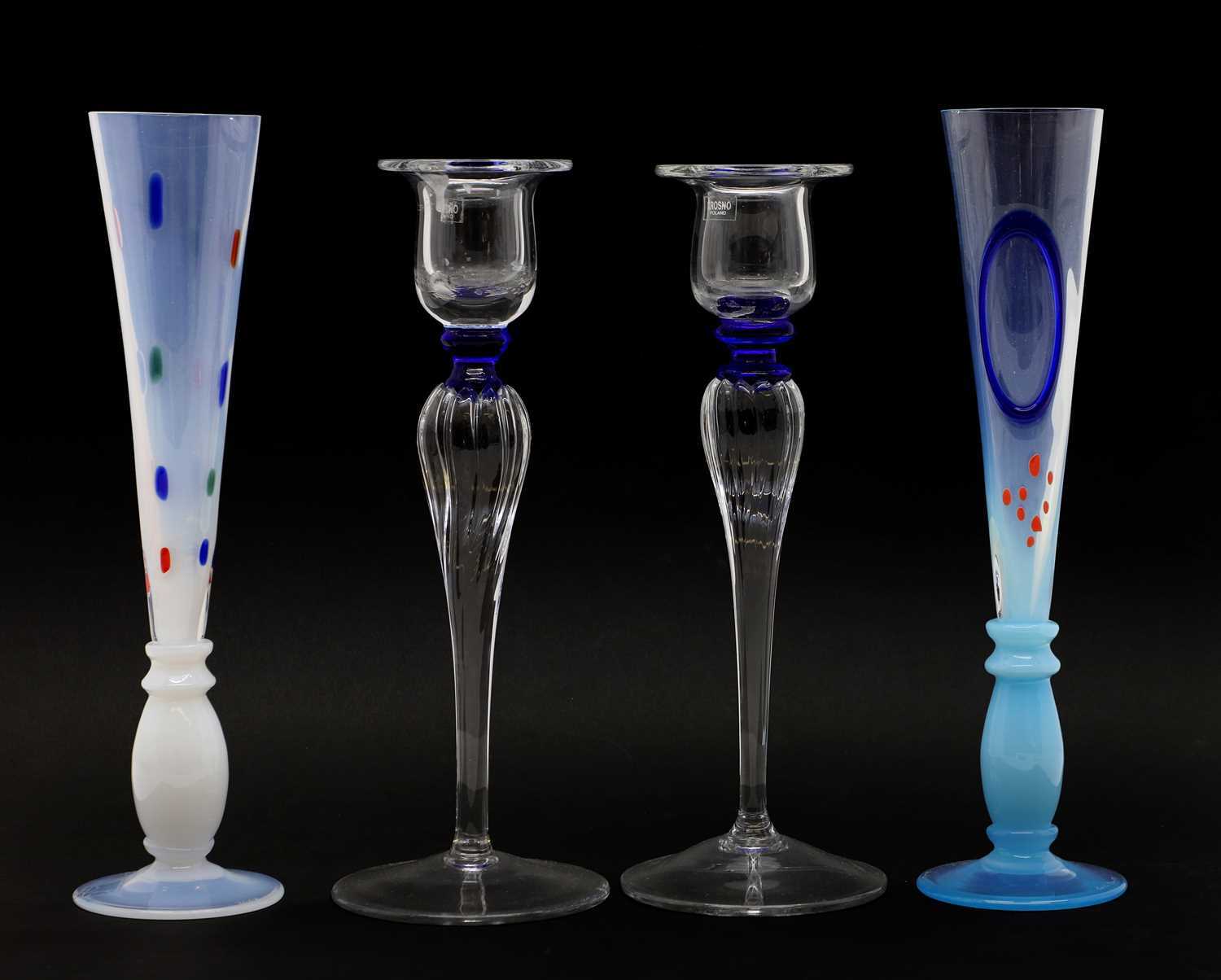 Lot 38 - Carlo Moretti for Murano, two Italian art...