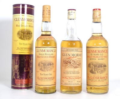 Lot 1368 - Glen Moray 10 year old single Highland malt...