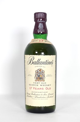Lot 1340 - Ballantine's 17 year old very old Scotch...