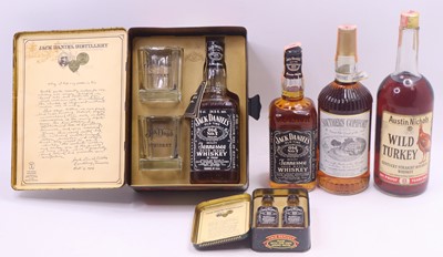 Lot 1404 - Jack Daniels Old No.7 Tennessee sour mash...