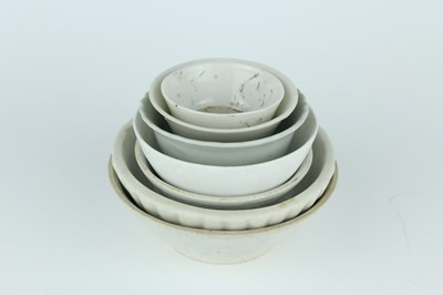 Lot 114 - A group of seven Chinese white-glazed wares,...