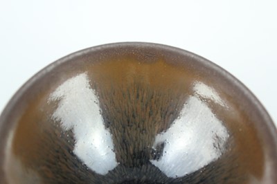 Lot 122 - A Chinese Jian-type ‘hare’s-fur’ tea bowl,...