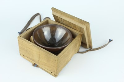 Lot 122 - A Chinese Jian-type ‘hare’s-fur’ tea bowl,...