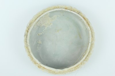 Lot 111 - A Chinese pale celadon-glazed box and cover,...