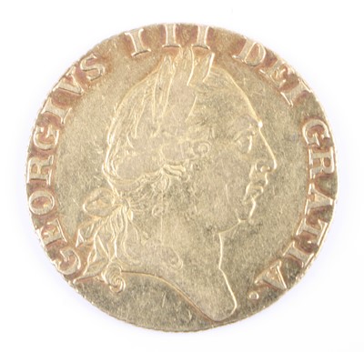 Lot 3059 - Great Britain, 1787 gold spade guinea, George...