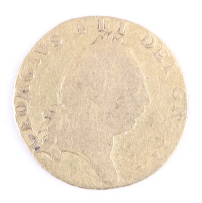 Lot 3064 - Great Britain, 1788 gold half spade guinea,...