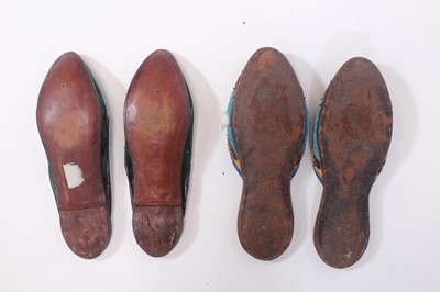 Lot 147 - A ceremonial embroidered vest together with...