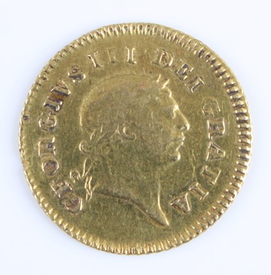 Lot 3067 - Great Britain, 1806 gold third guinea, George...