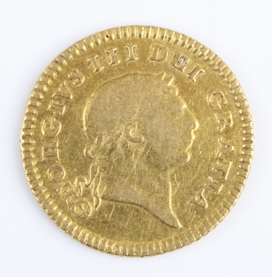 Lot 3068 - Great Britain, 1804 gold third guinea, George...