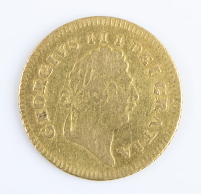 Lot 3070 - Great Britain, 1808 gold third guinea, George...