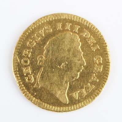 Lot 3071 - Great Britain, 1802 gold third guinea, George...