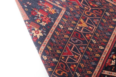 Lot 151 - An Afghan fine wool rug, circa 1950 Of...