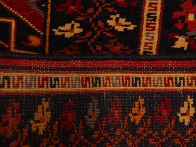 Lot 151 - An Afghan fine wool rug, circa 1950 Of...