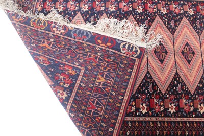 Lot 151 - An Afghan fine wool rug, circa 1950 Of...