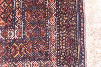Lot 150 - An Afghan part silk and part fine wool rug,...