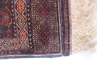Lot 150 - An Afghan part silk and part fine wool rug,...