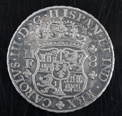 Lot 3075 - Mexico/New Kingdom of Spain, 1763 8 reales Mo,...