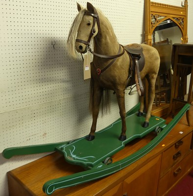 Lot 1139 - A German child's rocking horse
