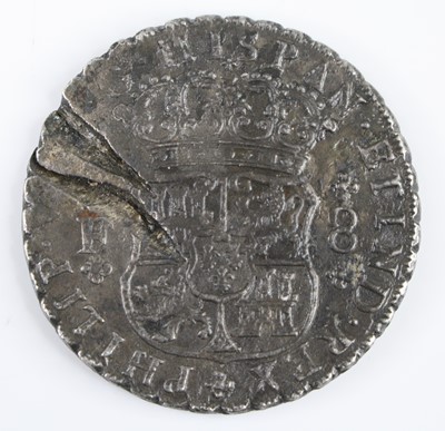 Lot 3078 - Mexico/New Kingdom of Spain, 1739 8 reales MF,...