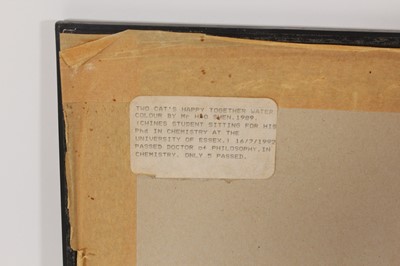 Lot 137 - Two Chinese ink paintings, 20th century...