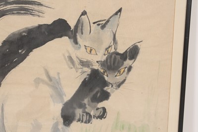 Lot 137 - Two Chinese ink paintings, 20th century...