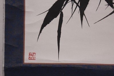Lot 136 - Three Chinese ink paintings and calligraphy...