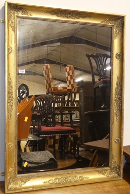 Lot 1204 - A 19th century French floral giltwood framed...