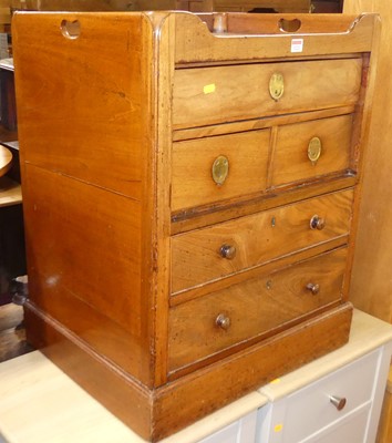 Lot 1222 - A 19th century and later converted tray-top...