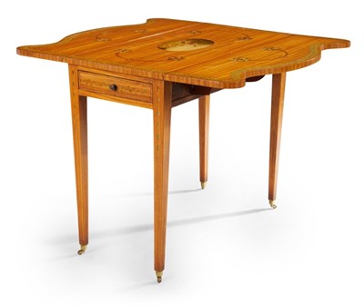 Lot 1234 - A circa 1900 Austrian satinwood and polychrome...