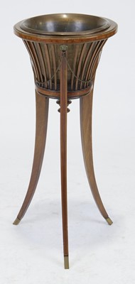 Lot 1251 - An Edwardian mahogany and satinwood inlaid...