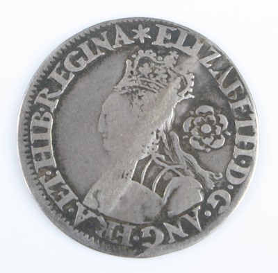 Lot 3096 - England, 1562 sixpence, London mint, mm Star...