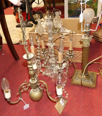 Lot 1306 - Various decorative lighting, to include;...