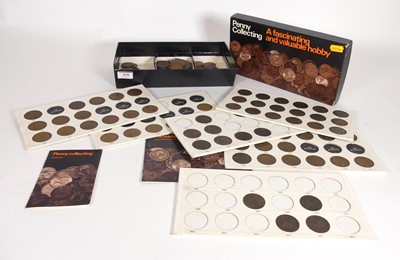 Lot 498 - A collection of pennies, 19th century and later