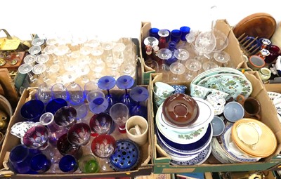 Lot 618 - Four boxes of miscellaneous items to include...