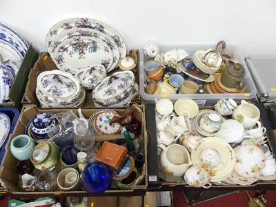 Lot 620 - Four boxes of miscellaneous items to include...