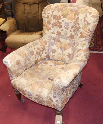 Lot 1361 - A mid-Victorian mahogany framed and later...