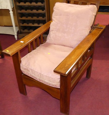 Lot 1365 - A 1930's walnut reproduction of a 1900's...
