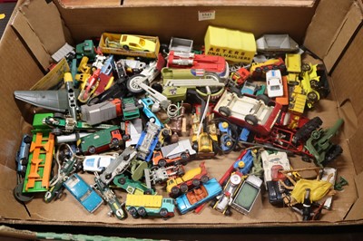 Lot 1543 - Tray of mixed diecast to include Matchbox...