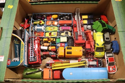 Lot 1544 - Tray of mixed diecast to include Matchbox...