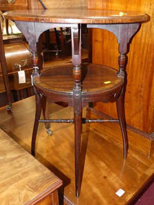 Lot 1376 - A circa 1900 rosewood and satinwood...