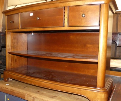 Lot 1383 - A contemporary Willis & Gambia cherrywood...