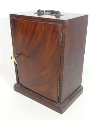 Lot 46 - A 19th century mahogany collector's cabinet,...