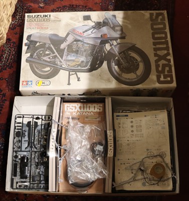 Lot 1562 - Part built Tamiya Suzuki GSX1100S Katana...