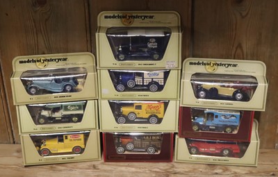 Lot 1571 - Colleciton of 10 Matchbox Models of Yesteryear...