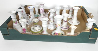 Lot 65 - A collection of candlesticks, to include...