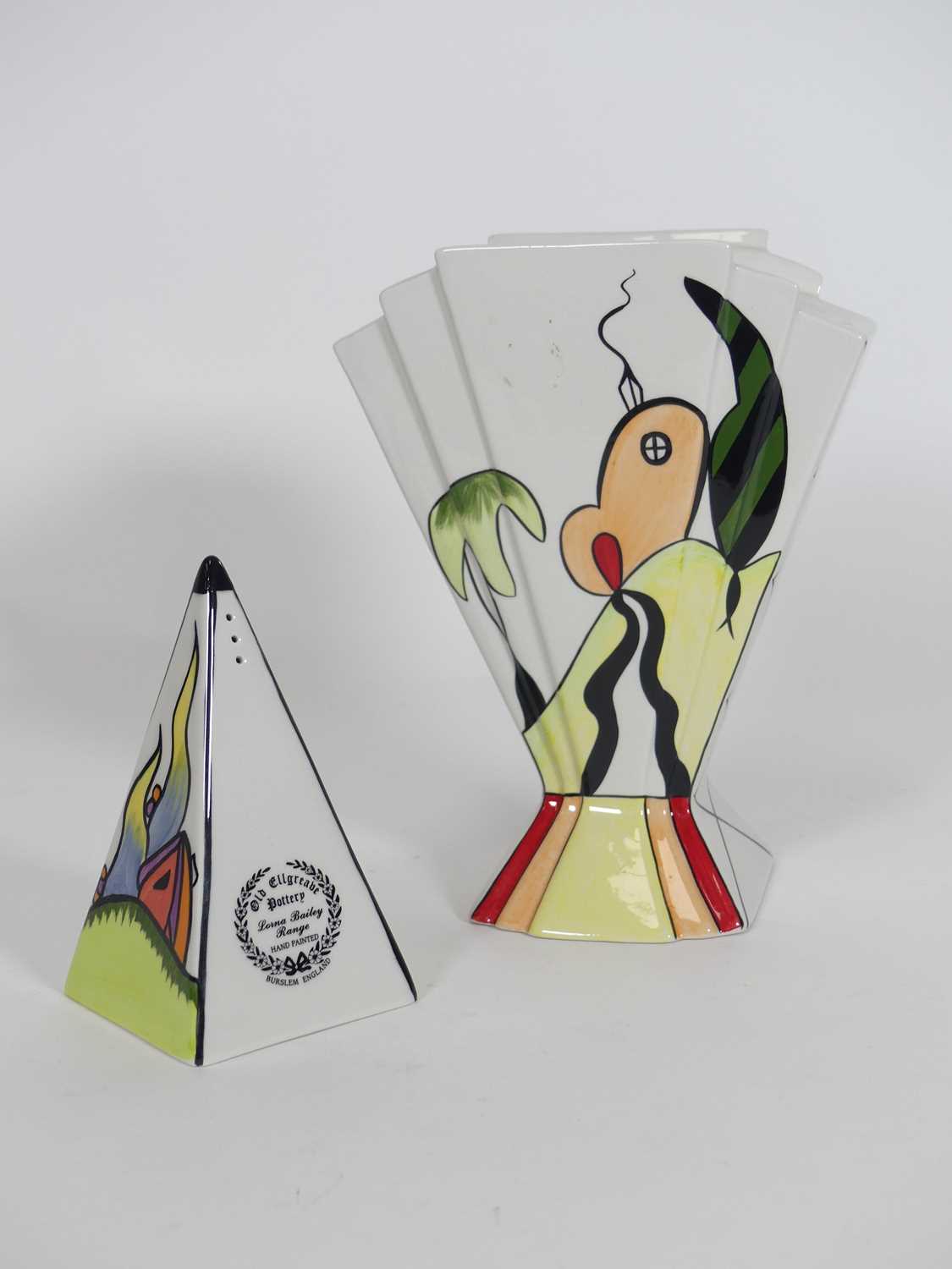 Lot 50 - A Lorna Bailey limited edition pottery vase,...