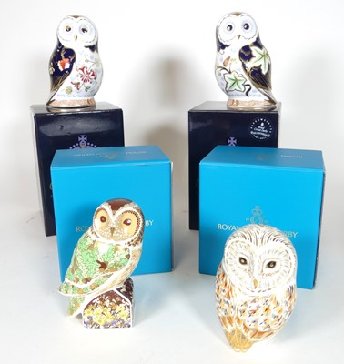 Lot 88C - A Royal Crown Derby 'Twilight Owl' h.14cm,...