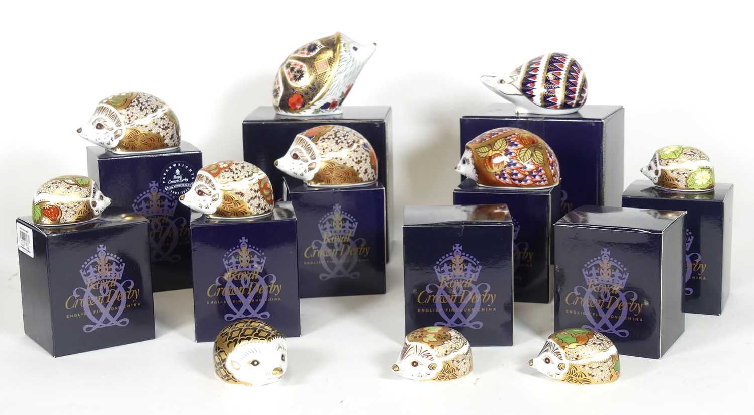 Lot 88 - A Royal Crown Derby 'Old Imari Hedgehog'...