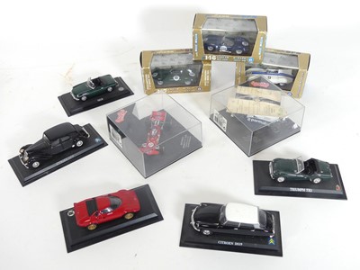 Lot 542 - A collection of model vehicles, to include Brumm