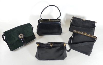 Lot 541 - A collection of ladies' vintage leather...